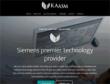 Tablet Screenshot of kaasm.com